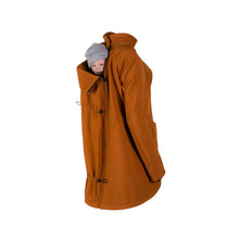 Load image into Gallery viewer, Wombat &amp; Co Wombat Shell Baby Wearing Coat - Caramel

