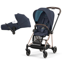Load image into Gallery viewer, CYBEX MIOS Pushchair - Rosegold/Nautical Blue
