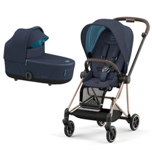 Load image into Gallery viewer, CYBEX MIOS Pushchair - Rosegold/Nautical Blue

