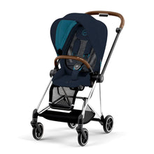 Load image into Gallery viewer, CYBEX MIOS Pushchair - Chrome Brown/Midnight Blue
