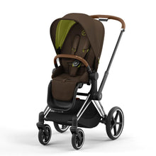 Load image into Gallery viewer, CYBEX PRIAM Pushchair - Chrome Brown/Khaki Green
