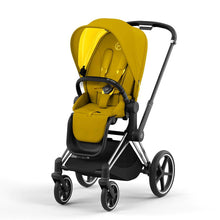 Load image into Gallery viewer, CYBEX PRIAM Pushchair - Chrome Black/Mustard Yellow
