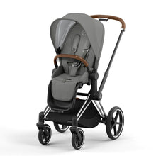 Load image into Gallery viewer, CYBEX PRIAM Pushchair - Chrome Brown/Soho Grey

