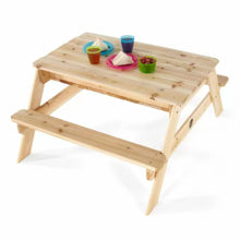 Load image into Gallery viewer, Plum Wooden Sand &amp; Picnic Table
