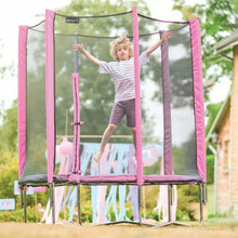 Load image into Gallery viewer, Plum 6ft Trampoline &amp; Enclosure - Pink
