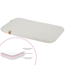 Load image into Gallery viewer, Cuddleco Little Me Hypo Allergenic Bamboo Co Sleeper Mattress 83 x 50 cm
