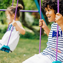Load image into Gallery viewer, Plum Sedna Double Swing Set - Purple/Teal
