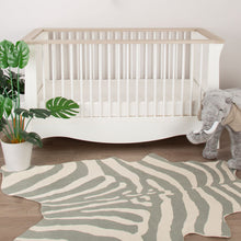 Load image into Gallery viewer, Childhome Zebra Carpet Grey 145x160
