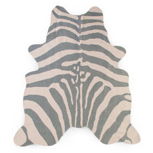 Load image into Gallery viewer, Childhome Zebra Carpet Grey 145x160
