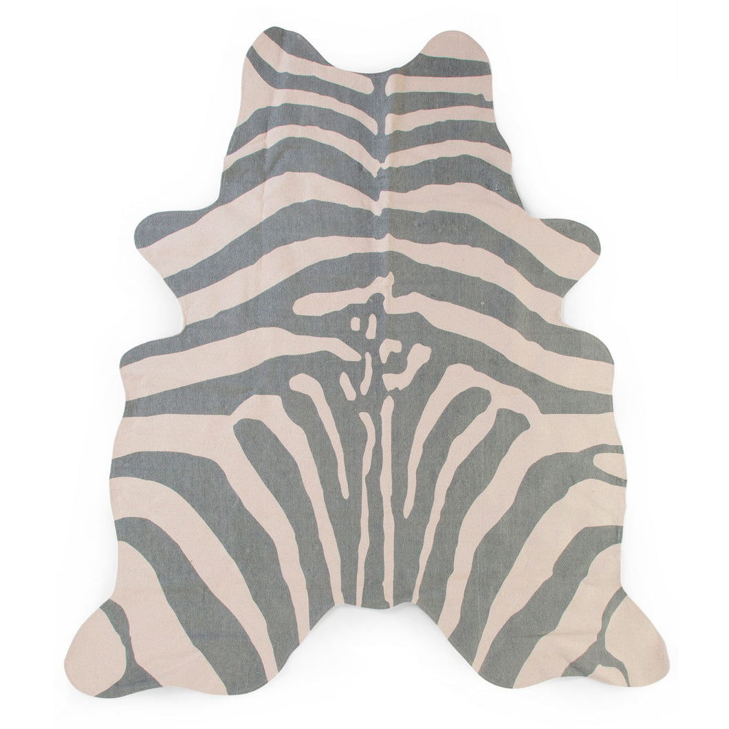 Childhome Zebra Carpet Grey 145x160